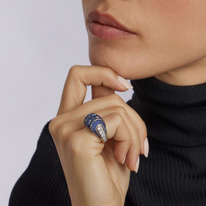 Van cleef on sale sapphire ring