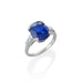 Macklowe Gallery Royal Blue Burma AGL No Heat Sapphire Ring