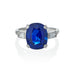 Macklowe Gallery Royal Blue Burma AGL No Heat Sapphire Ring