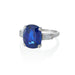 Macklowe Gallery Royal Blue Burma AGL No Heat Sapphire Ring