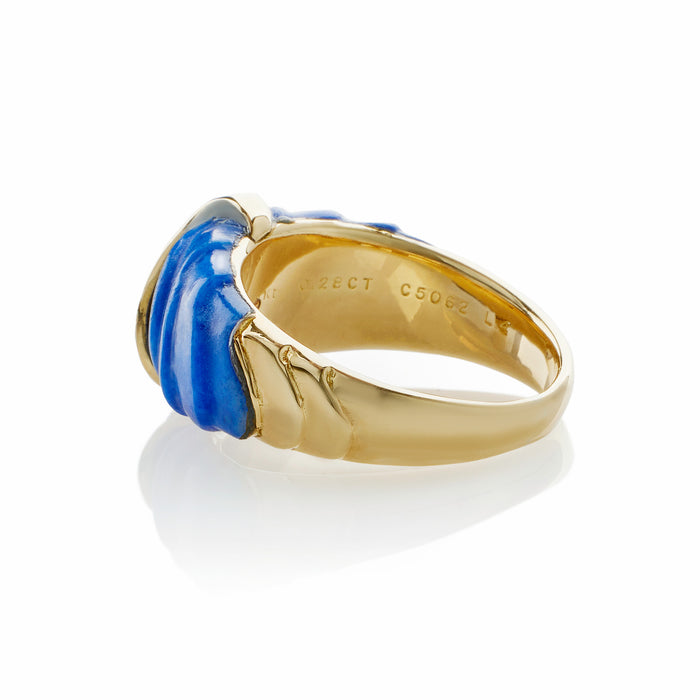 Macklowe Gallery  Van Cleef & Arpels Lapis and Diamond Ring