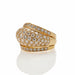 Macklowe Gallery Cartier Paris Bombé Diamond Ring