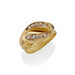 Macklowe Gallery English Diamond Double Snake Ring