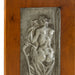 Maklowe Gallery François-Rupert Carabin "Nude Woman with Chair" Pewter Plaque