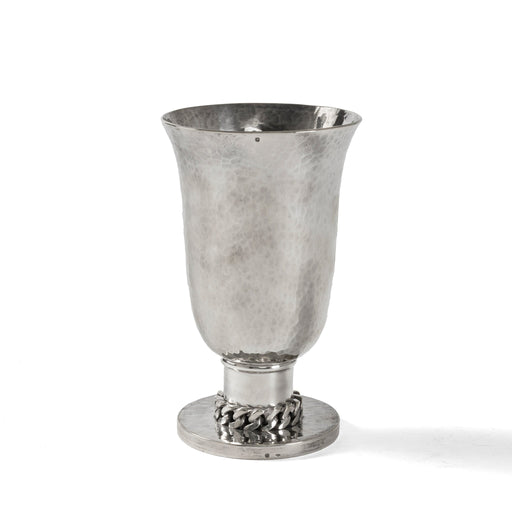 Macklowe Gallery Jean Després Hammered Silver Coupe