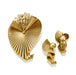 Macklowe Gallery Tiffany & Co. Retro Gold Clip Earrings and Brooch