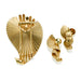 Macklowe Gallery Tiffany & Co. Retro Gold Clip Earrings and Brooch