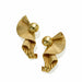 Macklowe Gallery Tiffany & Co. Retro Gold Clip Earrings and Brooch