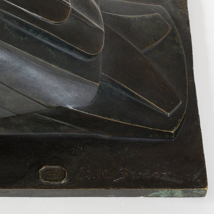 Édouard-Marcel Sandoz Bronze Condor Sculpture