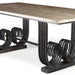 Macklowe Gallery Raymond Subes Wrought Iron and Marble Table