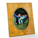 Macklowe Gallery Tiffany Studios New York "Pine Needle" Gilt Bronze Photo Frame