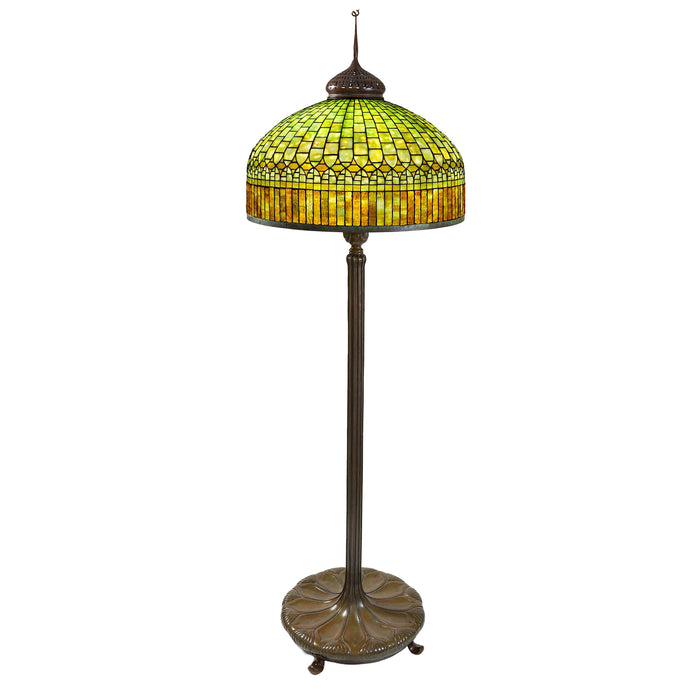 Tiffany Studios New York "Curtain" Border Floor Lamp