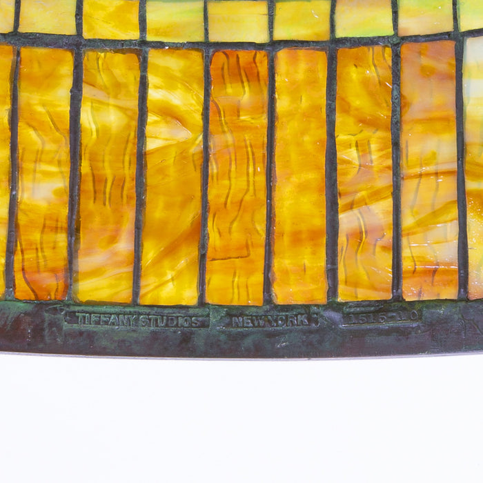 Macklowe Gallery Tiffany Studios New York "Curtain" Border Floor Lamp