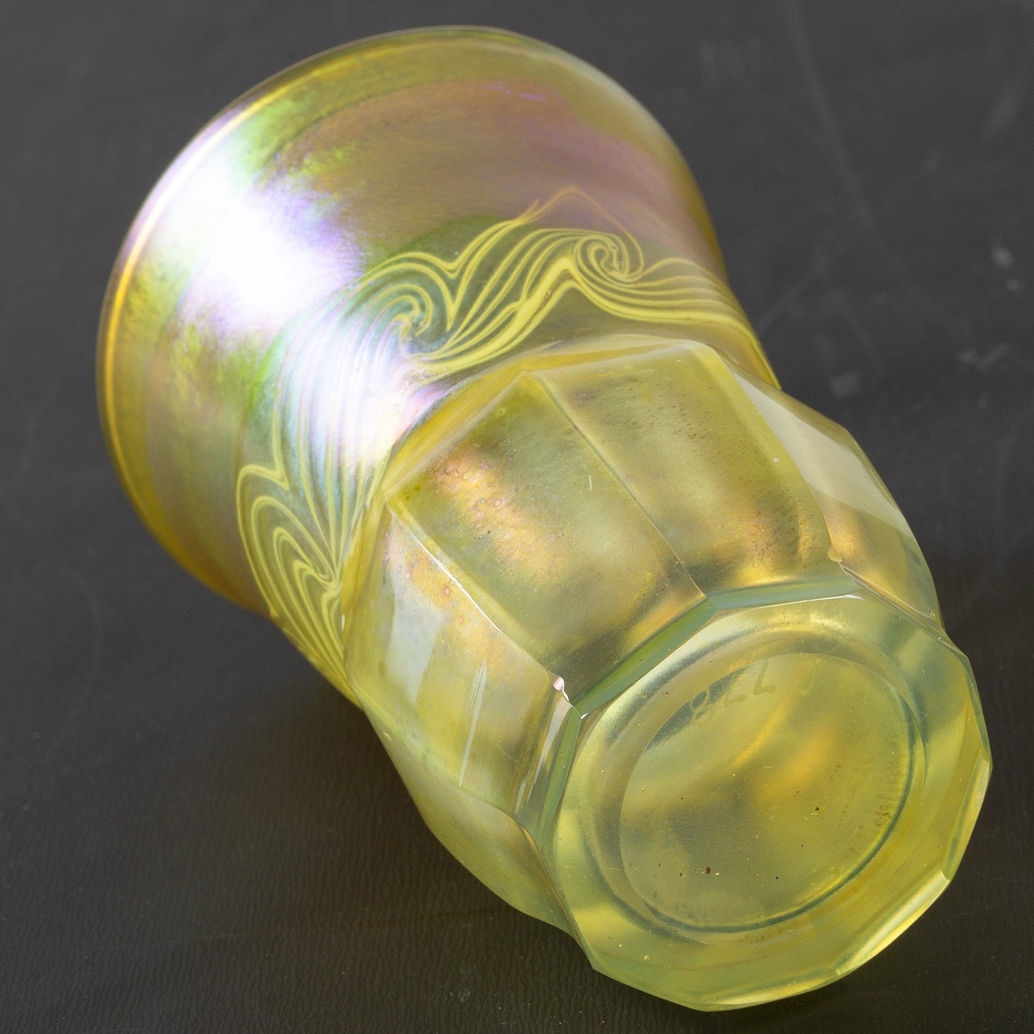 Macklowe Gallery Tiffany Studios New York Set of Favrile Glass Cups