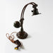 Macklowe Gallery Tiffany Studios New York "Counter Balance" Damascene Table Lamp