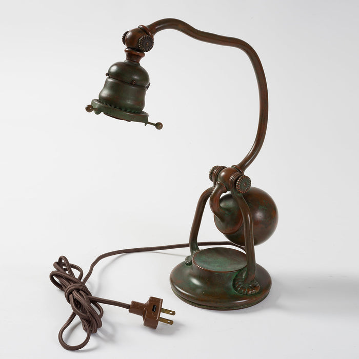 Macklowe Gallery Tiffany Studios New York "Counter Balance" Desk Lamp