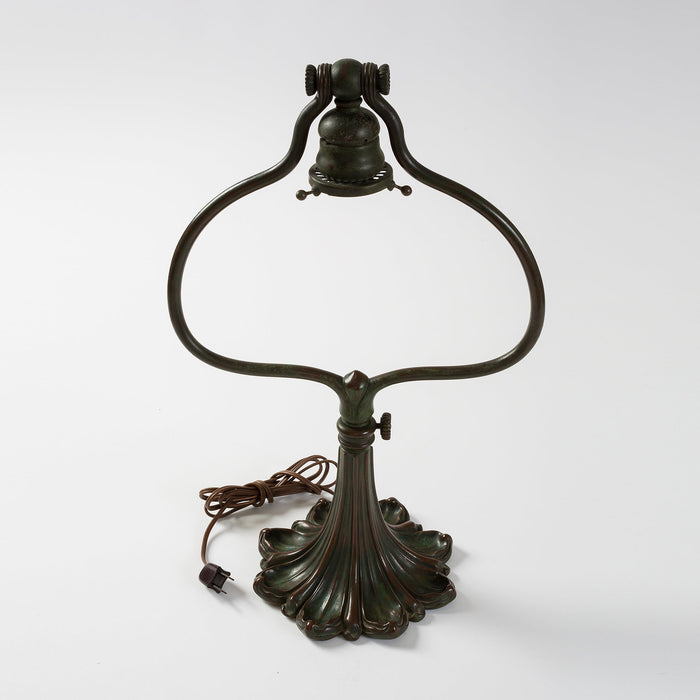 Macklowe Gallery Tiffany Studios New York "Damascene Harp" Desk Lamp