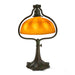 Macklowe Gallery Tiffany Studios New York "Damascene Harp" Desk Lamp