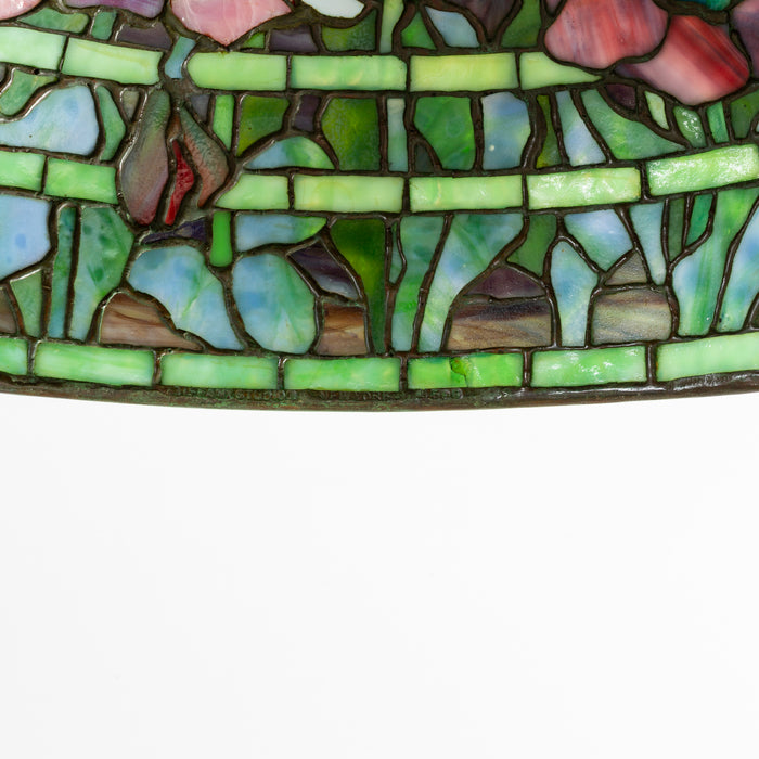 Macklowe Gallery Tiffany Studios New York Pair of "Oriental Poppy" Table Lamps 