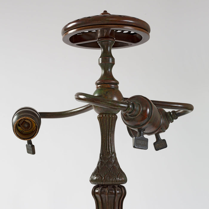 Macklowe Gallery Tiffany Studios New York "Peony" Table Lamp