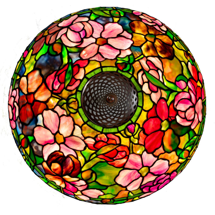 Macklowe Gallery Tiffany Studios New York "Peony" Table Lamp