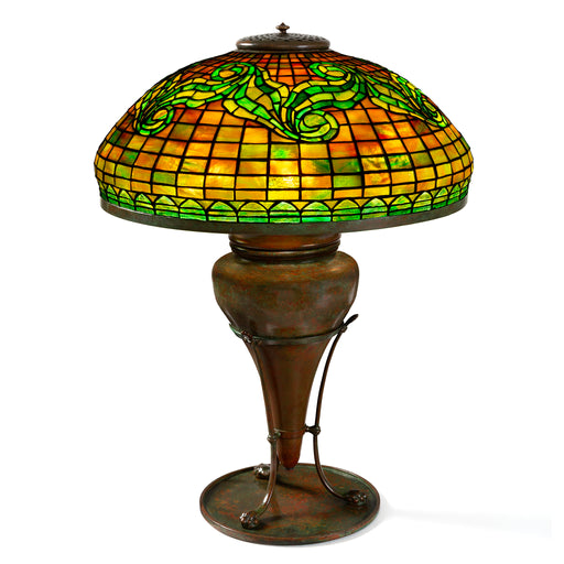 Macklowe Gallery Tiffany Studios New York "Tyler" Table Lamp