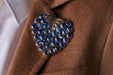 Macklowe Gallery René Boivin Sapphire “Feuille” Brooch