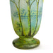 Macklowe Gallery Daum Nancy "Birch Scene" Cameo Glass Vase