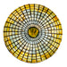 Macklowe Gallery Tiffany Studios New York Geometric "Turteback Tile" Plafonnier