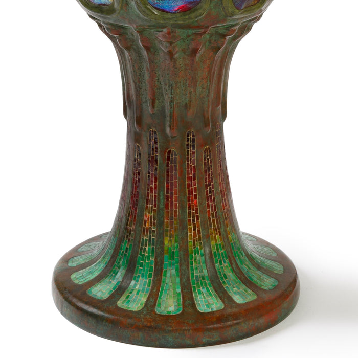 Macklowe Gallery Tiffany Studios New York "Peony" Table Lamp