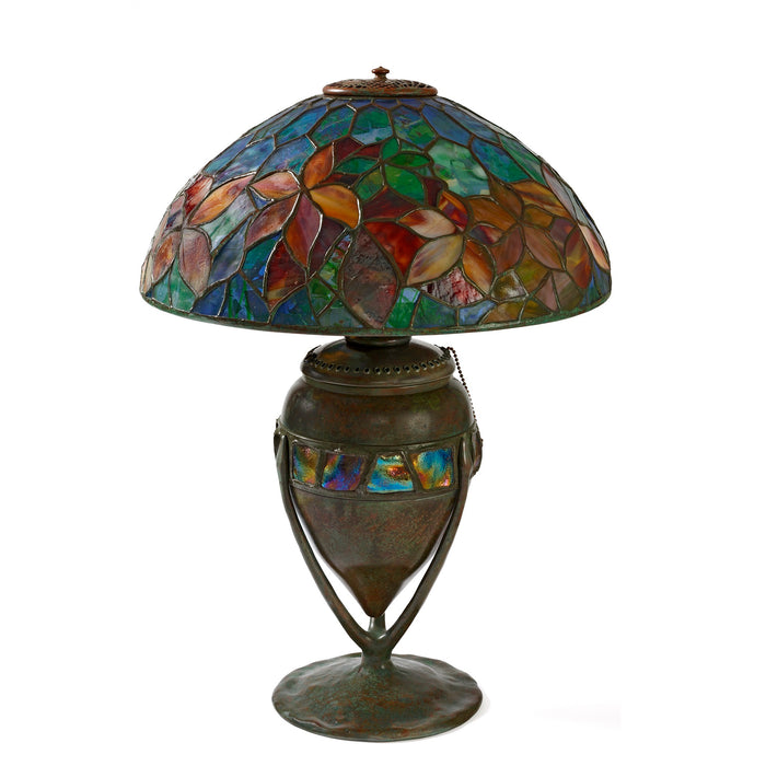 Macklowe Gallery Tiffany Studios New York "Woodbine" Table Lamp