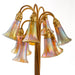 Macklowe Gallery Tiffany Studios New York "Twelve Light Lily" Gilt Bronze Floor Lamp