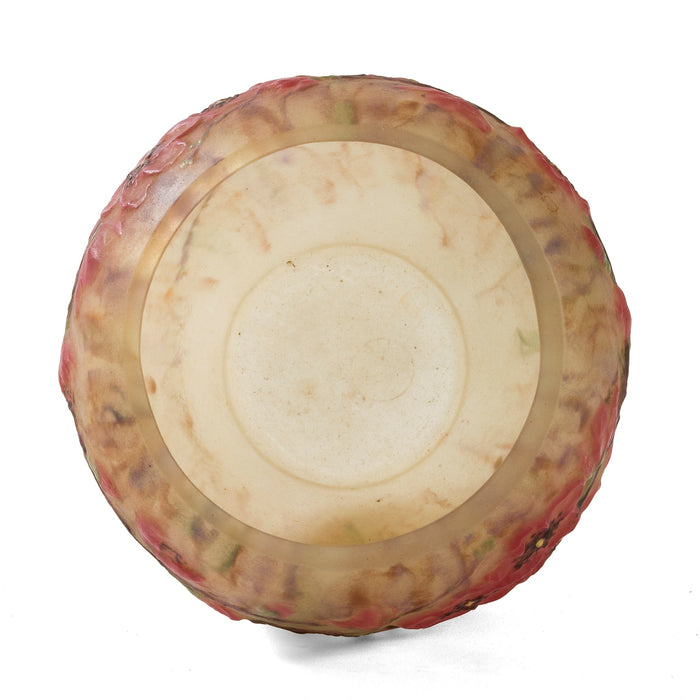 Macklowe Gallery Gabriel Argy-Rousseau "Peach Blossom" Cameo Glass Vase