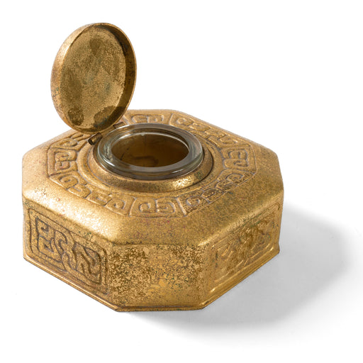Macklowe Gallery Tiffany Studios New York "Zodiac" Inkwell