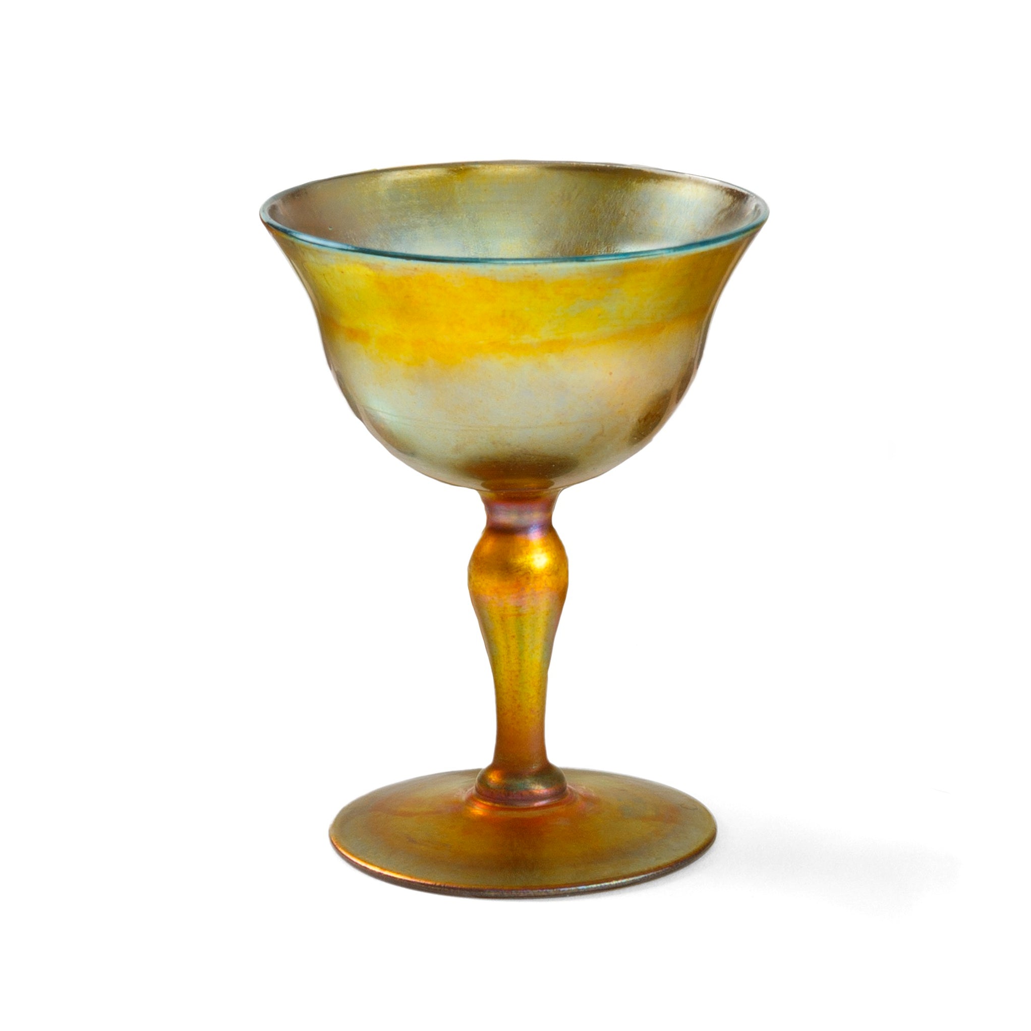 Macklowe Gallery Tiffany Studios New York Set of Twelve Favrile Glass