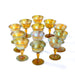Macklowe Gallery Tiffany Studios New York Set of Twelve Favrile Glass Cordials