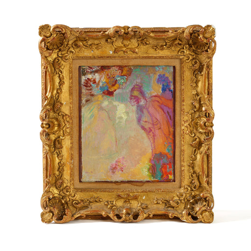 Macklowe Gallery Odilon Redon "Evocation/Apparition" Painting
