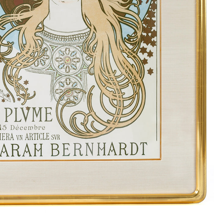 Macklowe Gallery Alphonse Mucha "En l'honneur de Sarah Bernhardt - ses admirateurs et ses amis" Lithograph