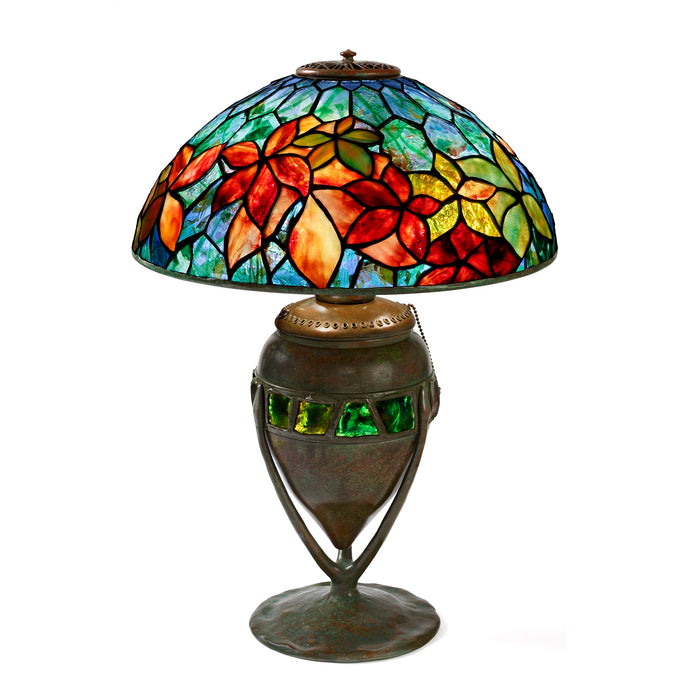 Macklowe Gallery Tiffany Studios New York "Woodbine" Table Lamp