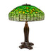 Macklowe Gallery Tiffany Studios New York "Swirling Lemon Leaf" Table Lamp