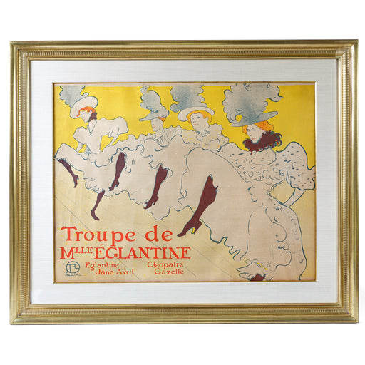 Macklowe Gallery Henri de Toulouse-Lautrec "La Troupe de Mademoiselle Églantine" Lithograph