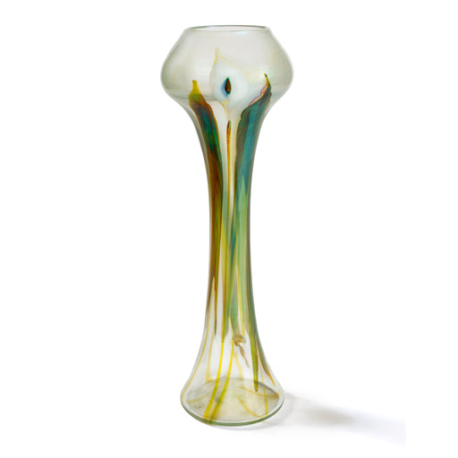 Macklowe Gallery Tiffany Studios New York “Calla Lily” Favrile Glass Vase