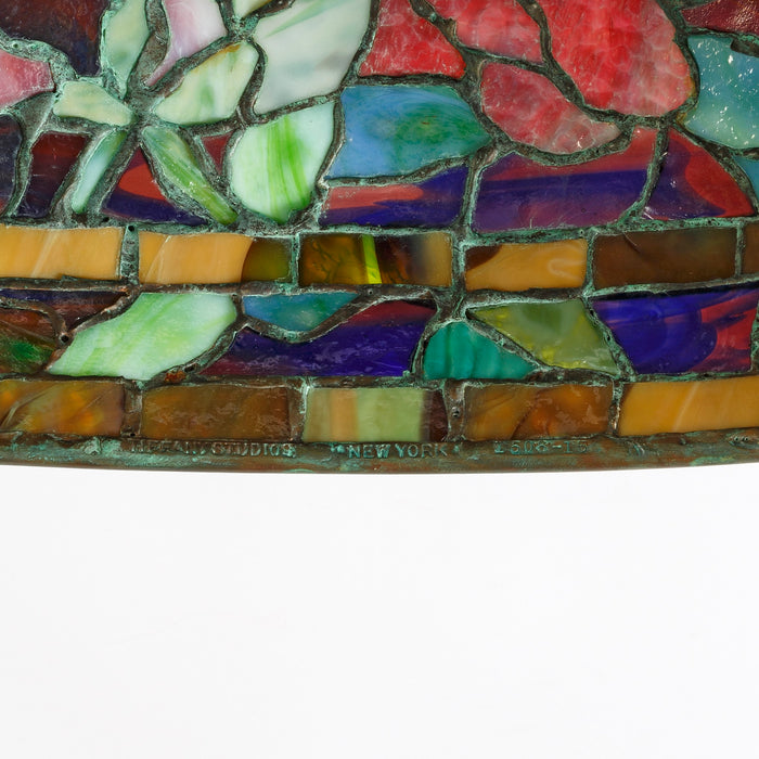 Macklowe Gallery Tiffany Studios New York "Peony" Table Lamp