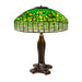 Macklowe Gallery Tiffany Studios New York "Swirling Lemon Leaf" Table Lamp