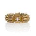 Macklowe Gallery Omega Gold and Diamond Concealed Bracelet Watch