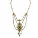 Macklowe Gallery Marcus & Co. Plique-à-jour Enamel and Peridot Necklace