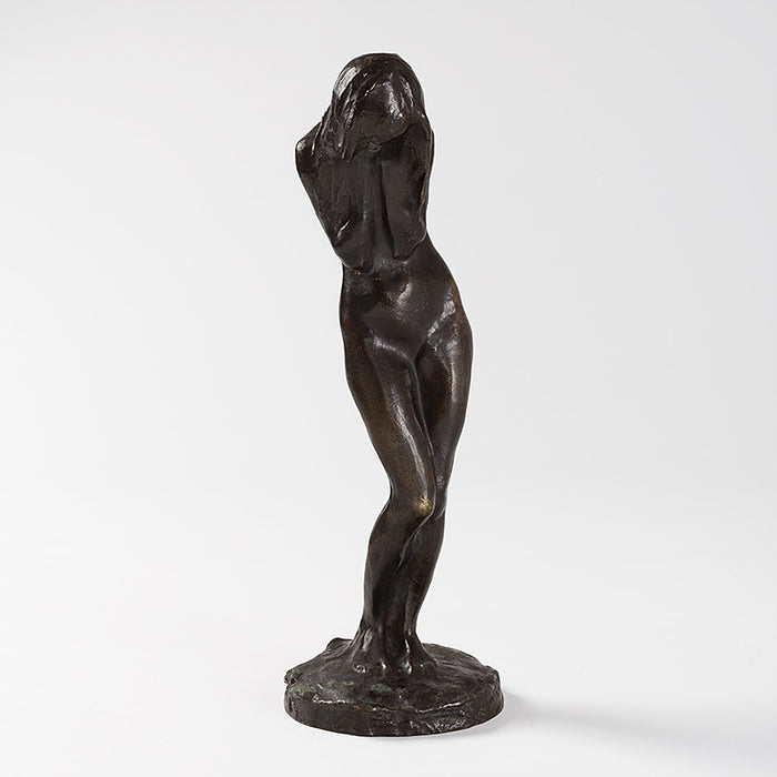 Macklowe Gallery Bernhard Hoetger "La Pleureuse" Bronze Sculpture