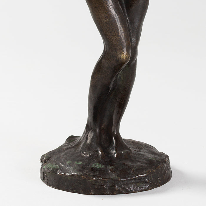 Macklowe Gallery Bernhard Hoetger "La Pleureuse" Bronze Sculpture