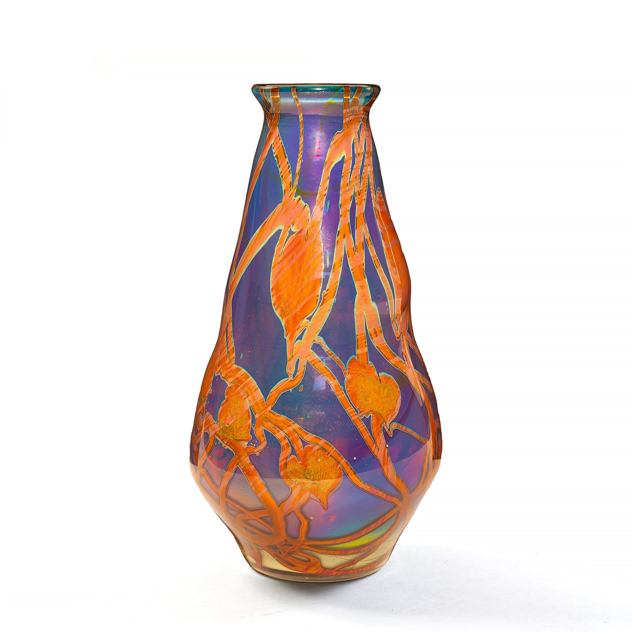 Macklowe Gallery Tiffany Studios New York "Leaf and Vine Reactive