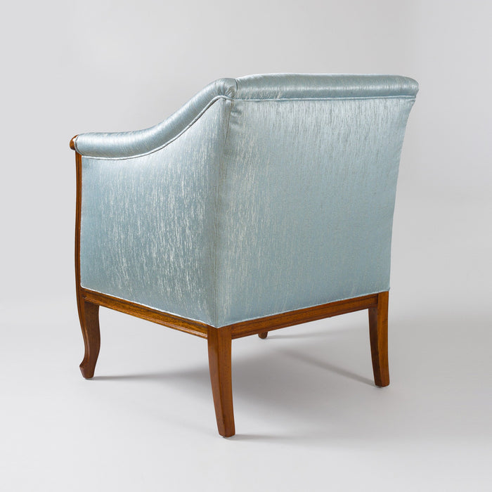 Macklowe Gallery Louis Majorelle Pair of Carved French Walnut Armchairs